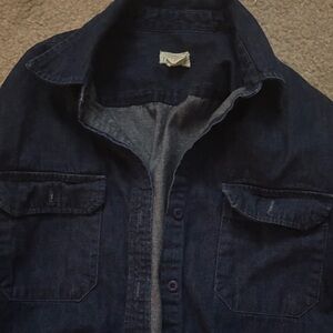 J. Crew Indigo Denim Shirt